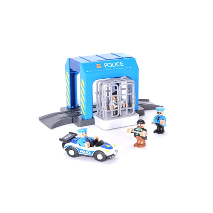 VEKCE Police Station Blocks Set For Kids City Scene by zapcart
