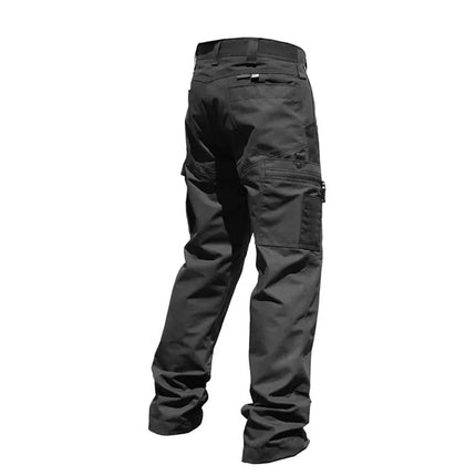 GHJQLCN Mens Casual Tactical Pants Multi Pocket Cargo by zapcart
