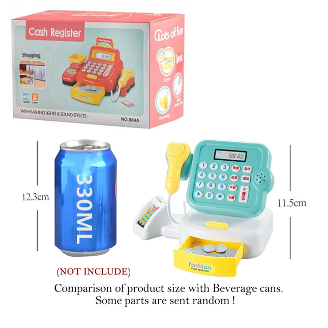 Kids Interactive Electric Cash Register Toy For Learning by zapcart