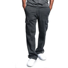 FujianChoice Mens Sweatpants Straight Fit Joggers Drawstring by zapcart
