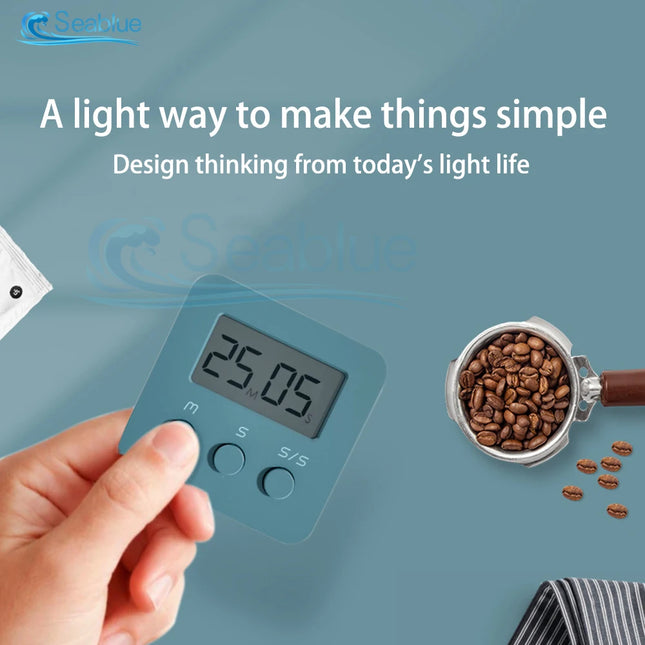 CIQ Mini Kitchen Timer LCD Alarm Clock For Home Cooks by zapcart