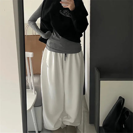 Oversize Women Sweatpants Harajuku Style All Day Comfort by zapcart