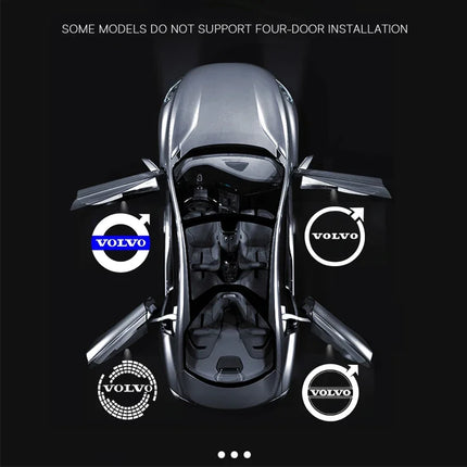 Volvo LED Car Door Projector Lights For Owners Premium by zapcart