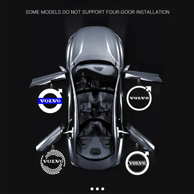 Volvo LED Car Door Projector Lights For Owners Premium by zapcart