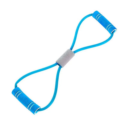 Unisex Yoga Elastic Band 8 Word Chest Expander Workout by zapcart