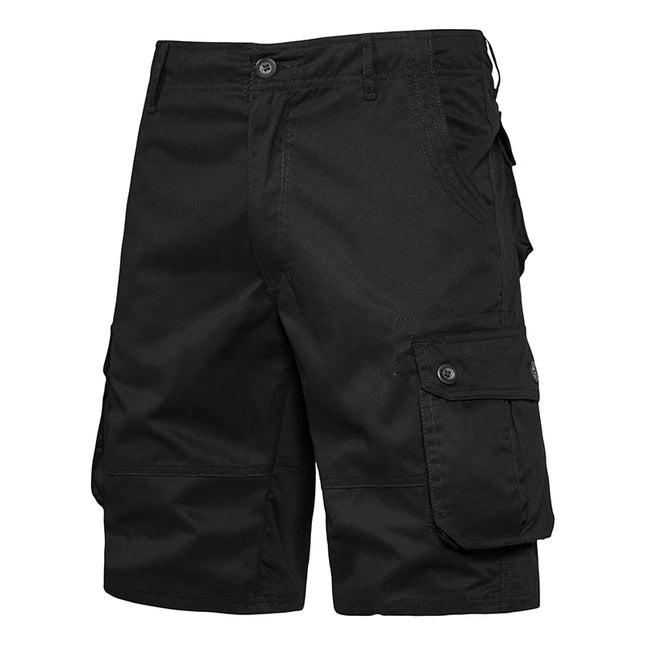 Enweigecn Mens Shorts Loose Large Cotton Multi Pocket by zapcart
