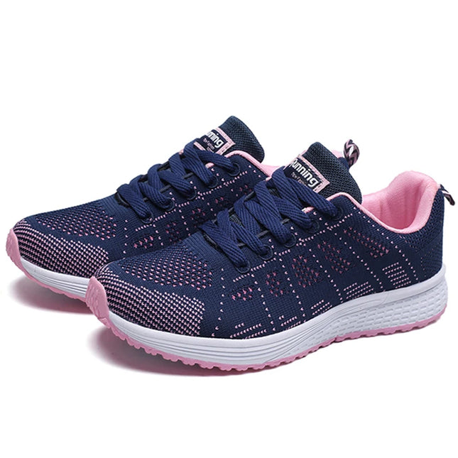 Vulcanize Women Sneakers Casual Gym Shoes Breathable White by zapcart