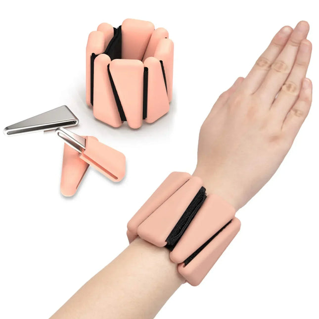 Choice Adjustable Silicone Wrist Weights 0.5 Lb For Adults by zapcart