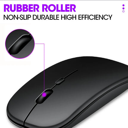Kebidumei 2.4G Wireless Slim Office Mouse 1600 DPI For PC by zapcart