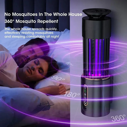 Choice Mosquito Killer Lamp Silent Rechargeable USB Indoor by zapcart