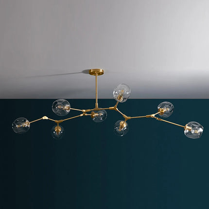 YANKE Nordic Glass Pendant Lights For Bedroom And Dining