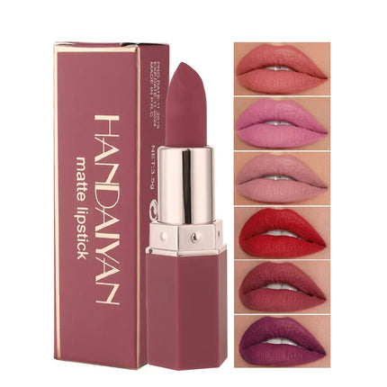 Nude Matte Lipstick Waterproof Long Lasting For Women by zapcart