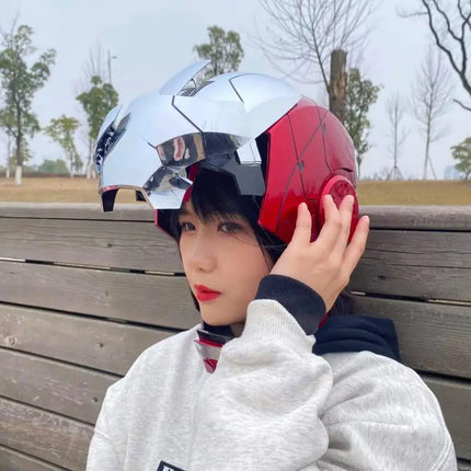 Iron Man Mk5 Helmet AutoKing Voice Control Light Eyes Adult by zapcart
