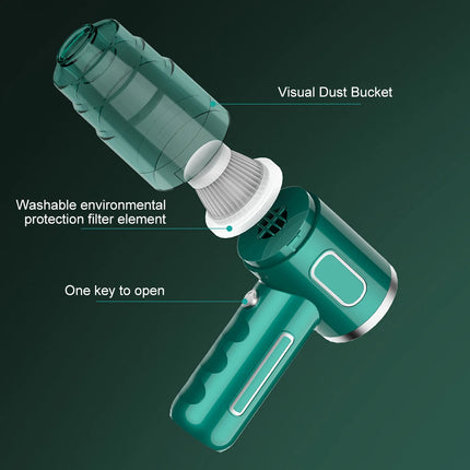External 29000Pa Cordless Car Wet Dry Vacuum Dual Use by zapcart
