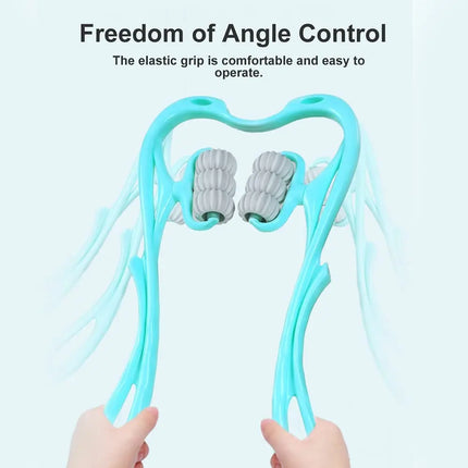 TCCRE Neck Massager Trigger Point Roller for Shoulders by zapcart