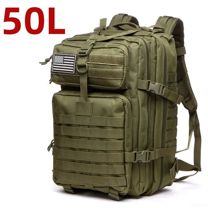 Thuram Waterproof 25L 50L Nylon Tactical Backpack Outdoors by zapcart