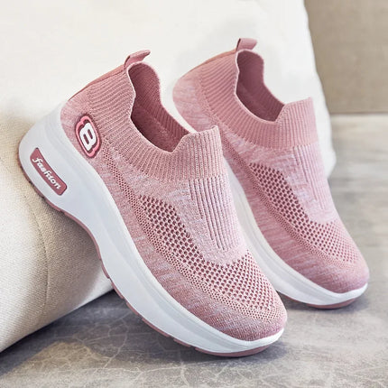 Women Orthopedic Walking Shoes for Nurses Breathable Mesh by zapcart