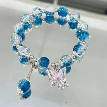 Couples Matching Glow In The Dark Cat Head Bracelets by zapcart