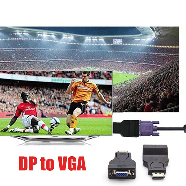OULLX DP To VGA Converter Laptops Monitors Extend Cable by zapcart