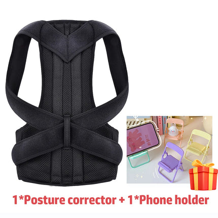 Back Posture Corrector brace Shoulder Support Belt Upper and Lower Back Pain Relief Improve Spine Clavicle Brace Posture Vest by zapcart