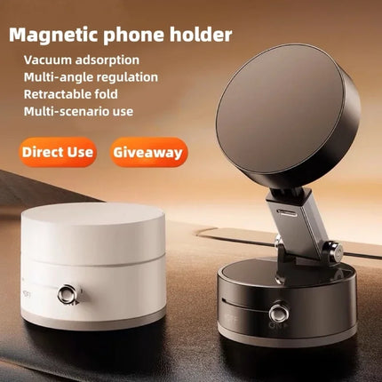Choice Magnetic Car Phone Holder For Drivers Vacuum Suction by zapcart