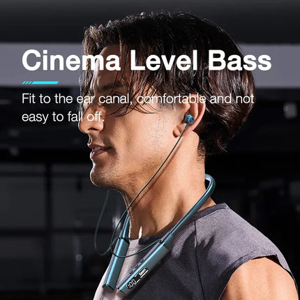 EARDECO Bluetooth Headphones 100 Hours Playback For Sports by zapcart