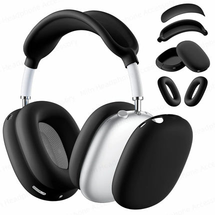 AirPods Max 4 In 1 Case Silicone Ear Cushion Cover For Pros by zapcart