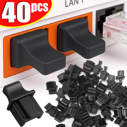 Choice RJ45 Dust Plug Silicone Port Protector For Routers by zapcart