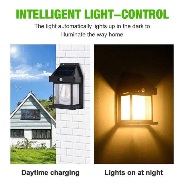 Super Cheese Solar Yard Wall Light With Motion Sensor by zapcart