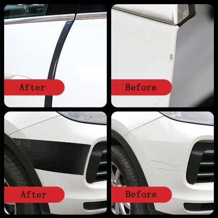DIY Nano 3D Carbon Fiber Car Door Sill Protector Tape by zapcart