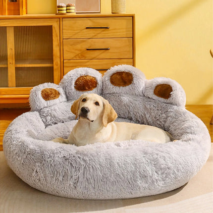 BeiYu Pet Fluffy Dog Bed Large Cozy Comfort For Dogs by zapcart