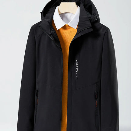 Anbican Unisex Outdoor Waterproof Windbreaker Hooded Jacket by zapcart