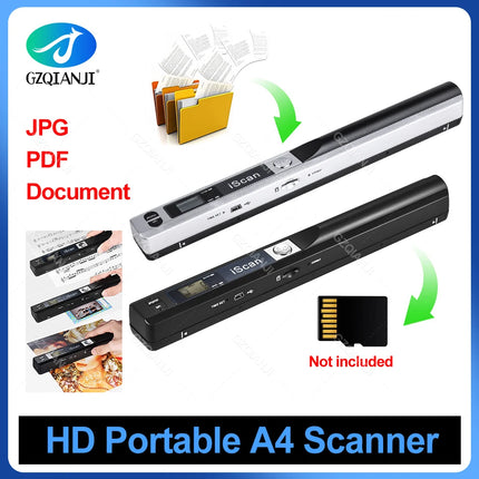 KMZONE Portable A4 Document Scanner 900DPI For Office by zapcart