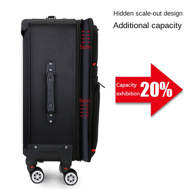 Felemi 20 Carry On Luggage Unisex Travel Waterproof Wheels by zapcart