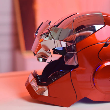 Iron Man Mk5 Helmet AutoKing Voice Control Light Eyes Adult by zapcart