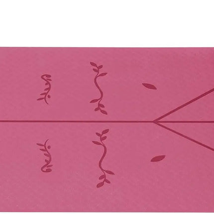 Good Nite 6mm TPE Yoga Mat Non Slip Alignment Lines Pilates by zapcart