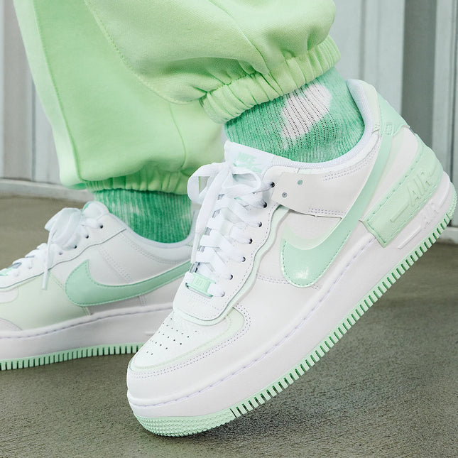 Nike Air Force 1 Women Thick Sole Low Top Sneakers by zapcart
