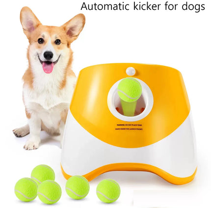 Dog Ball Launcher For Dogs Adjustable Distance With Toys by zapcart