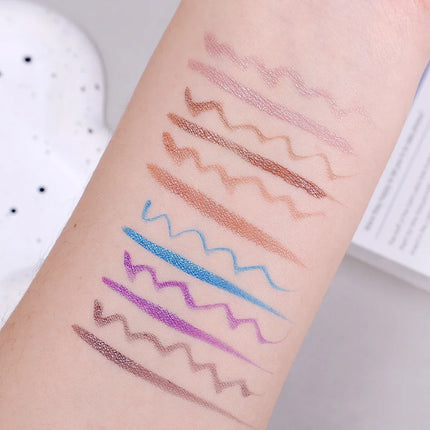 Glitter Eyeliner Pencil Long Lasting Waterproof Women by zapcart