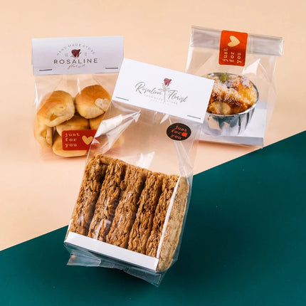 LBSISI Life Clear Cookie Bags 50pcs For Weddings Packaging by zapcart