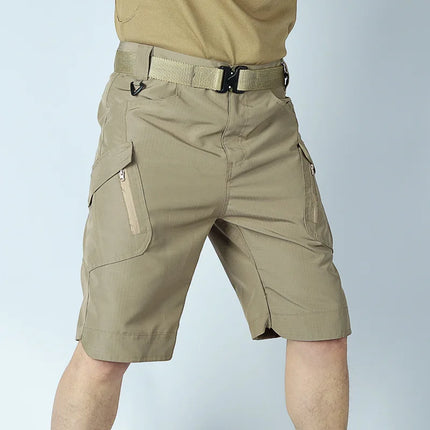 YTJHRGCN Men Tactical Shorts Waterproof Multi Pocket Cargo by zapcart