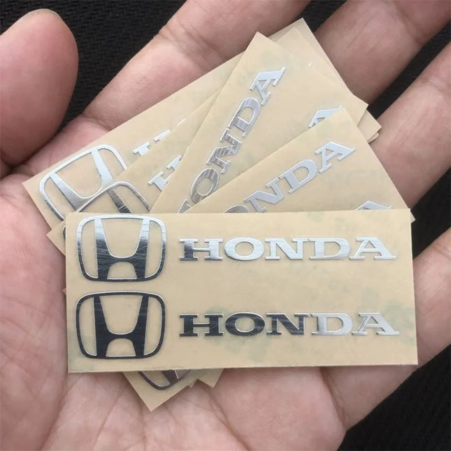 Honda 3D Metal Emblem Interior Upgrade For Civic CRV Fans by zapcart