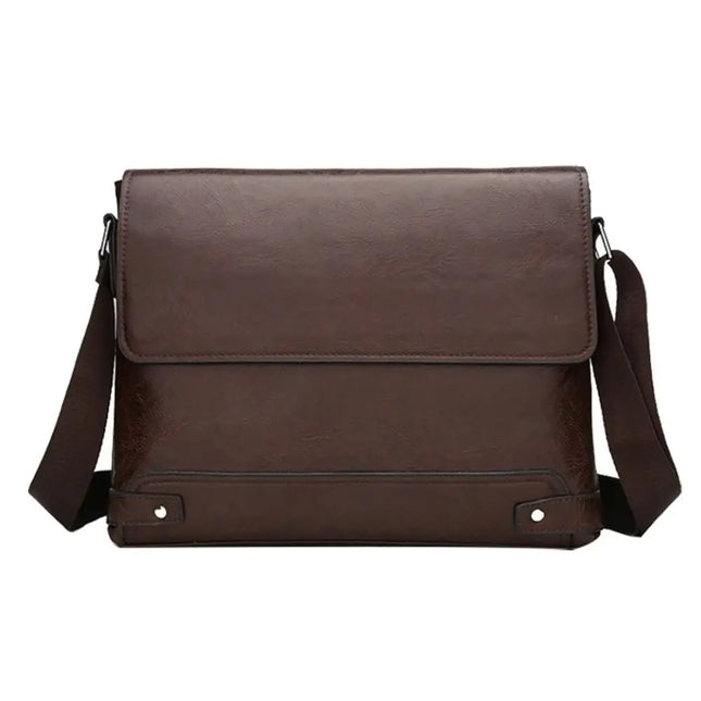 CN Men PU Leather Briefcase Laptop Bag For Business by zapcart