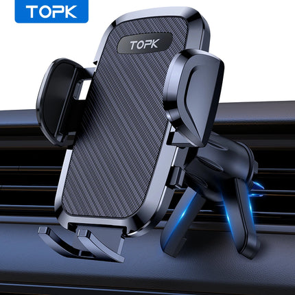 TOPK Car Phone Holder Gravity Clamp For All Phones Pro by zapcart