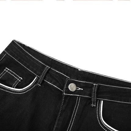 ZHANLINWUCN Mens Elastic Straight Jeans High Quality by zapcart