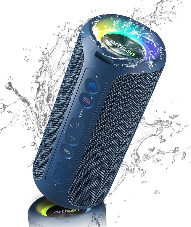Ortizan Outdoor 40W Bluetooth Speaker Enhanced Bass IPX7 by zapcart