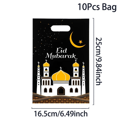 Eid Mubarak Gift Bags Ramadan Candy Cookies Muslim Party by zapcart