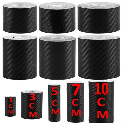 DIY Nano 3D Carbon Fiber Car Door Sill Protector Tape by zapcart