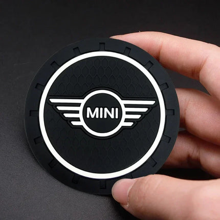 MINI Car Cup Mat Anti Slip Coaster Bottle Holder 7cm by zapcart