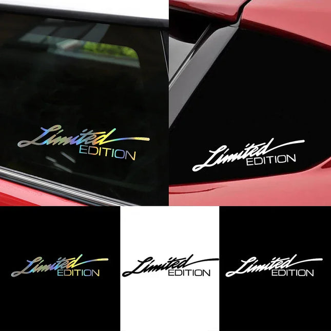 Car Laser Stickers Reflective Front Decal For Night Driving by zapcart